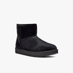 Ugg Classic Mini Velvet Stövlar Dam Svarta (940172SYX)